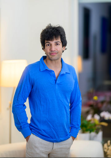 ROYAL BLUE LONG SLEEVE POLO SHIRT